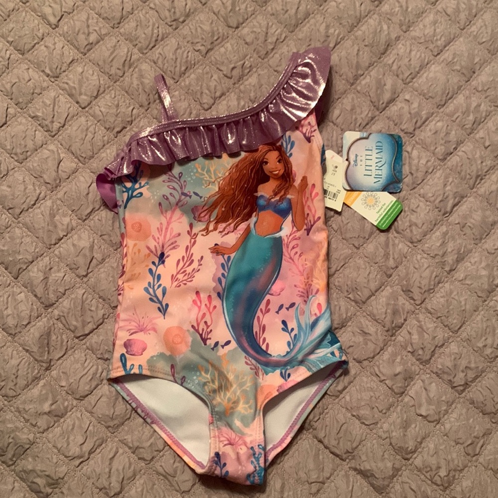 NWT Disney’s The Little Mermaid swimsuit